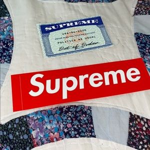 Box logo supreme stickers